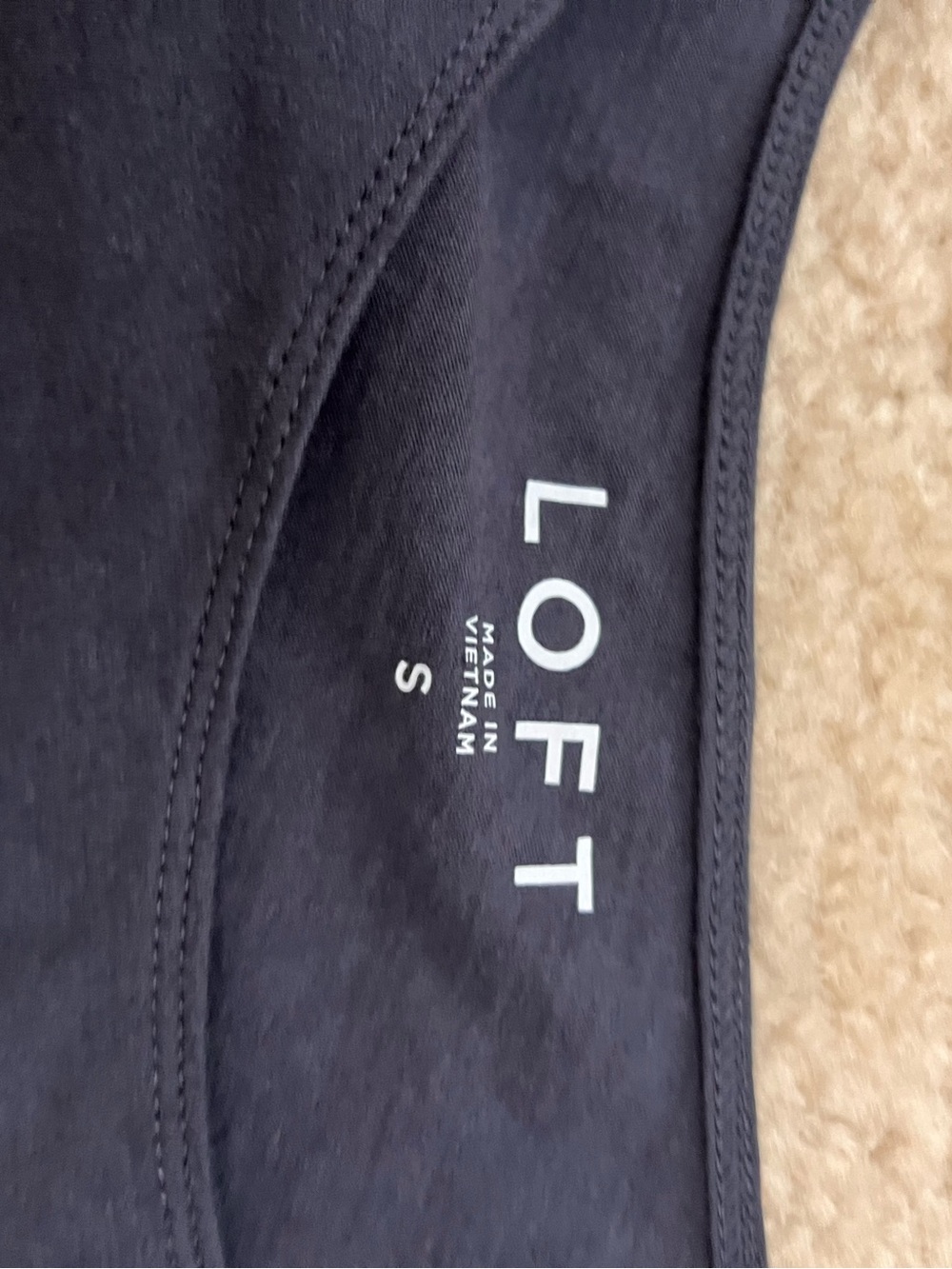 LOFT Ruffle Sleeve Top - Picture 4 of 5